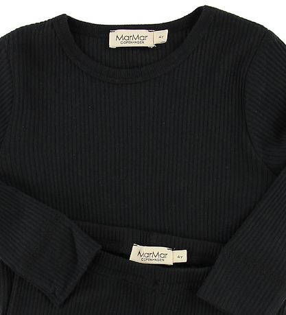 MarMar Nattøj - Rib - Modal - Sort