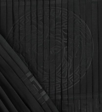 Young Versace Kjole - Sort m. Plissé