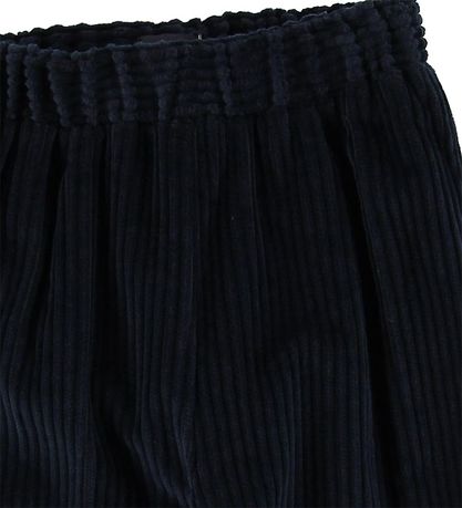 Mini Q Ture Fløjlsbukser - Marion - Navy