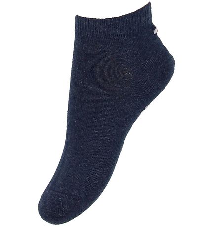 Tommy Hilfiger Ankelstrømper - 2-pak - Sneaker - Blåmeleret/Navy