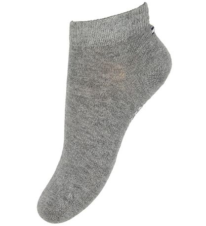 Tommy Hilfiger Ankelstrømper - 2-pak - Sneaker - Gråmeleret