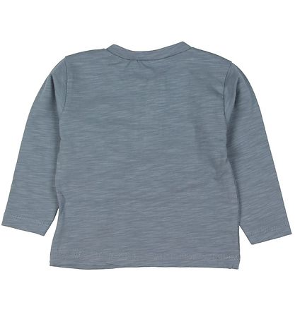 Fixoni Bluse - Grå m. Print