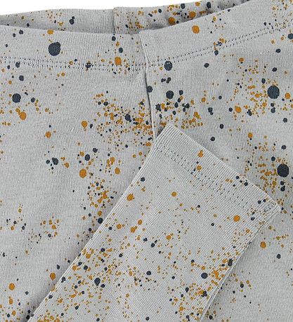 Soft Gallery Leggings - Paula - Mini Splash - Støvet Lyseblå