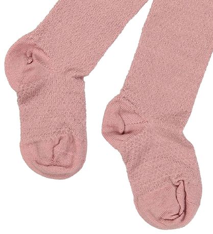 Smallstuff Strømpebukser - Uld - Rosa