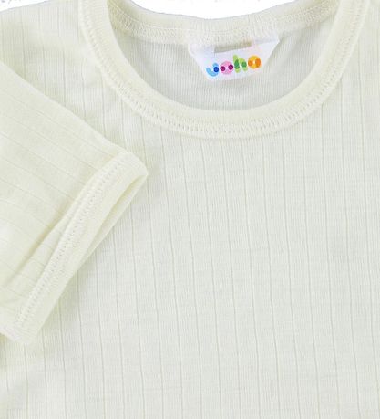 Joha T-Shirt - Uld - Creme