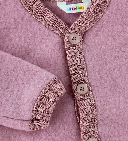 Joha Cardigan - Uld - Lyserød