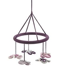 Smallstuff Uro - Sommerfugle - Lilla/Glimmer