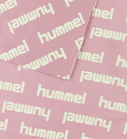 Hummel Sengetøj - Junior - Lyserød m. Logo