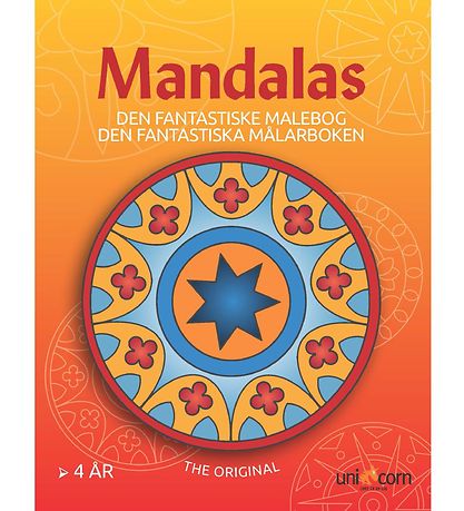 Mandalas Malebog - Den Fantastiske Malebog - 4 år
