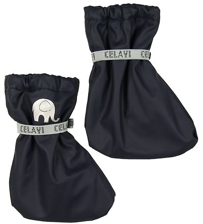 CeLaVi Overtrækssko m. Fleece - PU - Navy