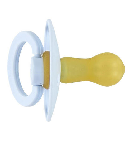 BIBS Colour Sutter - Str. 2 - 2-pak - Rund - Sky Blue/Baby Blue
