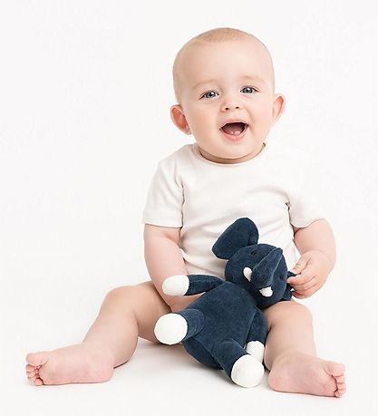 NatureZoo Bamse - 18 cm - Elefant - Mørkeblå