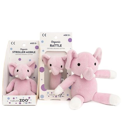 NatureZoo Rangle - Elefant - Rosa