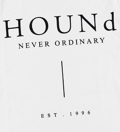 Hound T-shirt - Hvid m. Logo