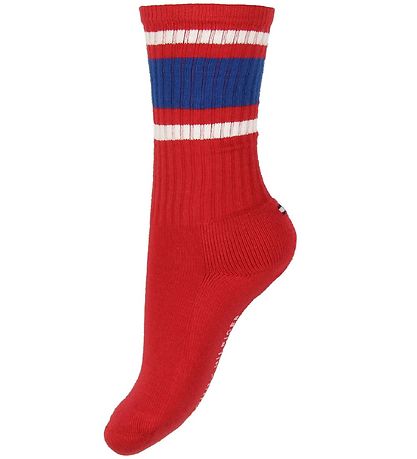 Tommy Hilfiger Strømper - 2-pak - Flag - Rød/Sort