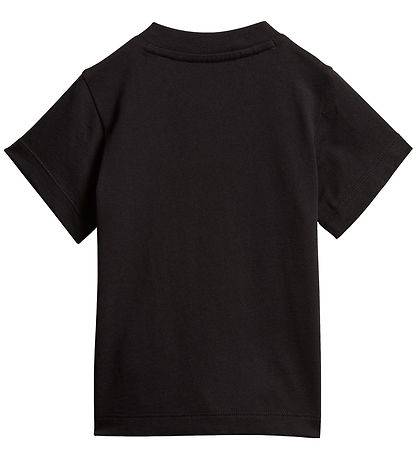 adidas Originals T-shirt - Trefoil - Sort m. Logo