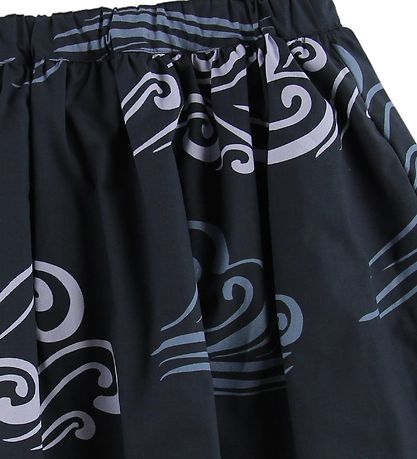 Emporio Armani Nederdel - Navy m. Print
