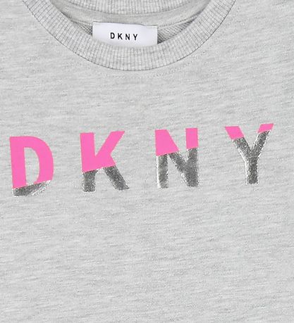 DKNY Top - Gråmeleret