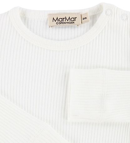 MarMar Body l/æ - Modal - Rib - Hvid