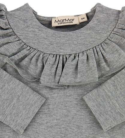 MarMar Body l/æ - Bibbi - Jersey - Gråmeleret
