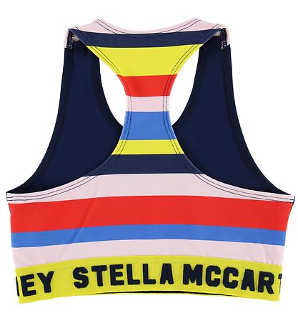 Stella McCartney Kids Træningstop  - Navy m. Striber