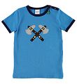 Freds World T-shirt - Blå m. Økser