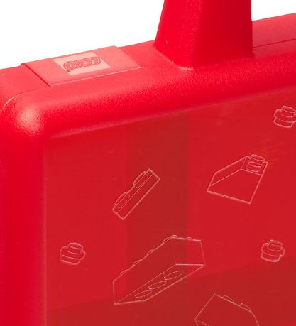 LEGO® Storage Rejsekuffert - To Go - 16x19 - Rød
