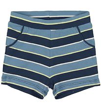 Minymo Shorts - Blå Stribet