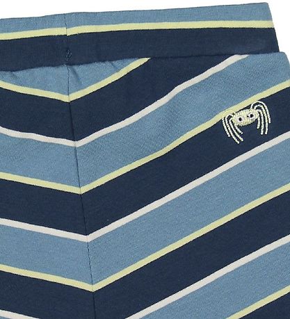 Minymo Shorts - Blå Stribet