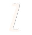 Sebra Træbogstaver - Z - Birchbark Beige