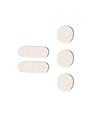 Sebra Træbogstaver - Tegn - Birchbark Beige