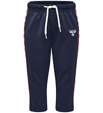 Hummel Bukser - HMLHarley - Navy/Rød