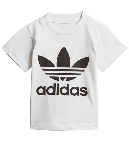 adidas Originals T-shirt - Trefoil - Hvid