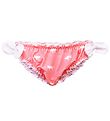 Petit Crabe Bikini Trusser m. Sløjfe - Gia - UV50+ - Koral m. Ha