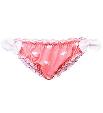 Petit Crabe Bikini Trusser m. Sløjfe - Gia - UV50+ - Koral m. Ha