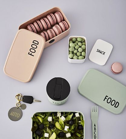 Design Letters Madkasse - Rosa m. FOOD