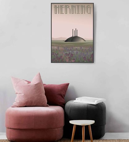Vissevasse Plakat - 50x70 - Herning - Elia