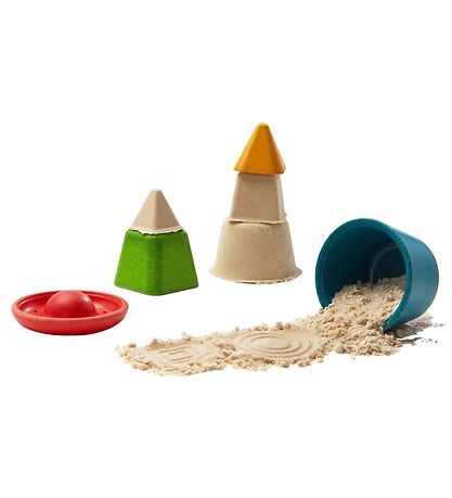 PlanToys Sandlegetøj - 12 cm - Multifarvet