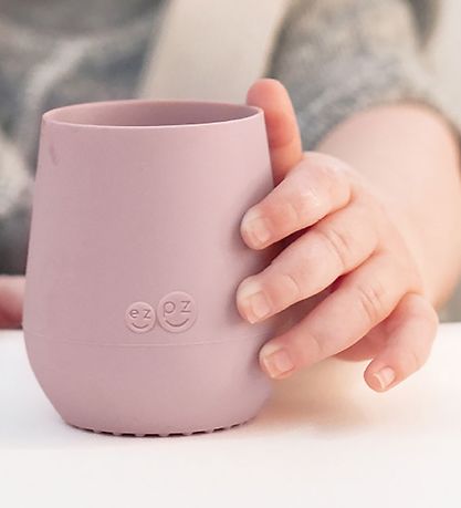 EzPz Tiny Cup - Silikone - Støvet Rosa