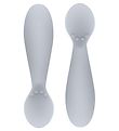 EzPz Tiny Spoon - 2 Pakki - Ljósgrátt