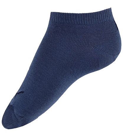 Puma Ankelstrømper - 3-pak - Sneaker Plain - Blå/Gråmeleret/Navy