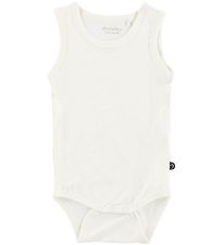 Minymo Body u/æ - Bambus - Hvid