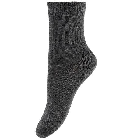 Minymo Strømper - 5-pak - Navy/Blå/Gråmeleret