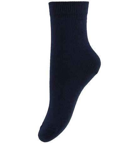 Minymo Strømper - 5-pak - Navy/Blå/Gråmeleret