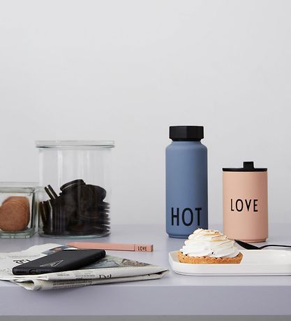 Design Letters Termokop - 350 ml - LOVE - Rosa