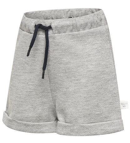 Hummel Sweatshorts - HMLDemi - Gråmeleret m. Glimmer