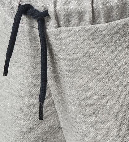 Hummel Sweatshorts - HMLDemi - Gråmeleret m. Glimmer