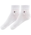 Tommy Hilfiger Strømper - 2-pak - Quarter - Hvid