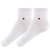Tommy Hilfiger Strømper - 2-pak - Quarter - Hvid