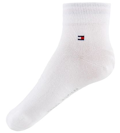 Tommy Hilfiger Strømper - 2-pak - Quarter - Hvid